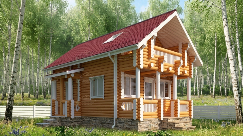 фото Дом из бревна 97.3