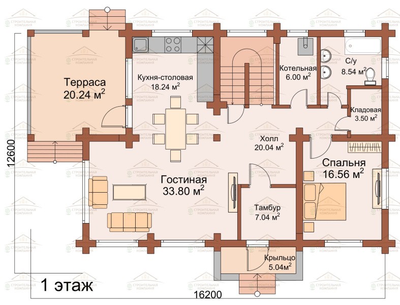 фото Дом из бруса 270.26
