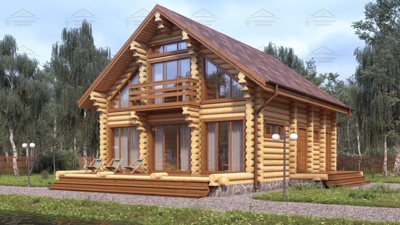 фото Дом из бревна 164.85