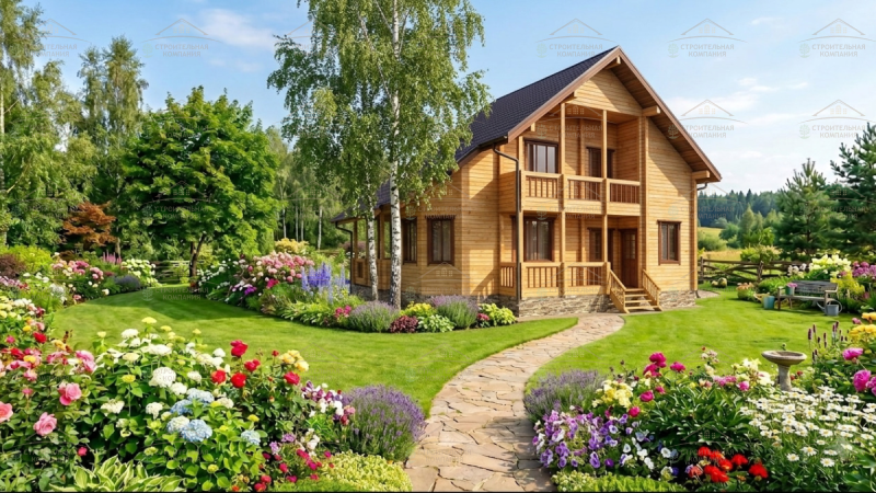 фото Дом из бруса 183.55