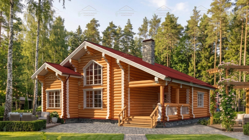 фото Дом из бревна 186.76