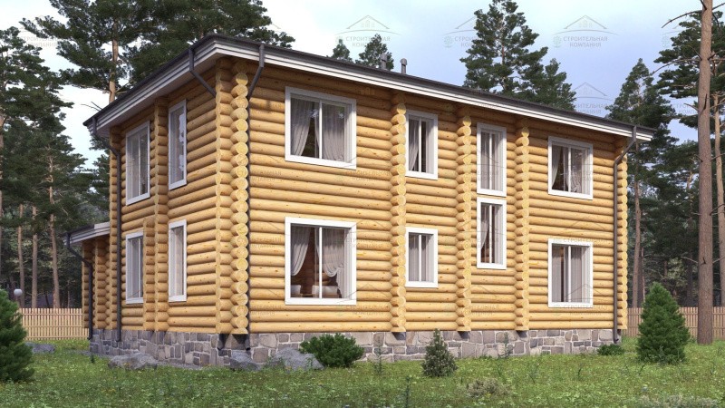 фото Дом из бревна 233.53