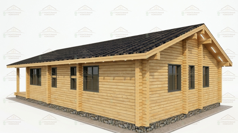 фото Дом из бруса 130.27