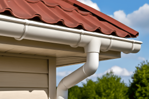 Монтаж водостоков из пвх: пошаговая инструкция с фото