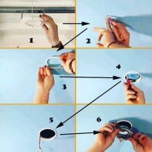 Установка точечных светильников: пошаговая инструкция