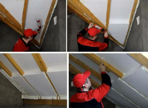 Как утеплять потолок пенопластом